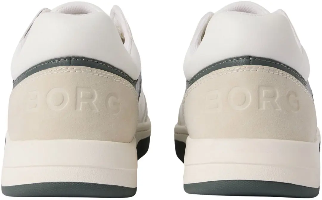 Björn Borg Ollie WB Sneakers - Wit/Groen - 42 - afbeelding 5 van 6