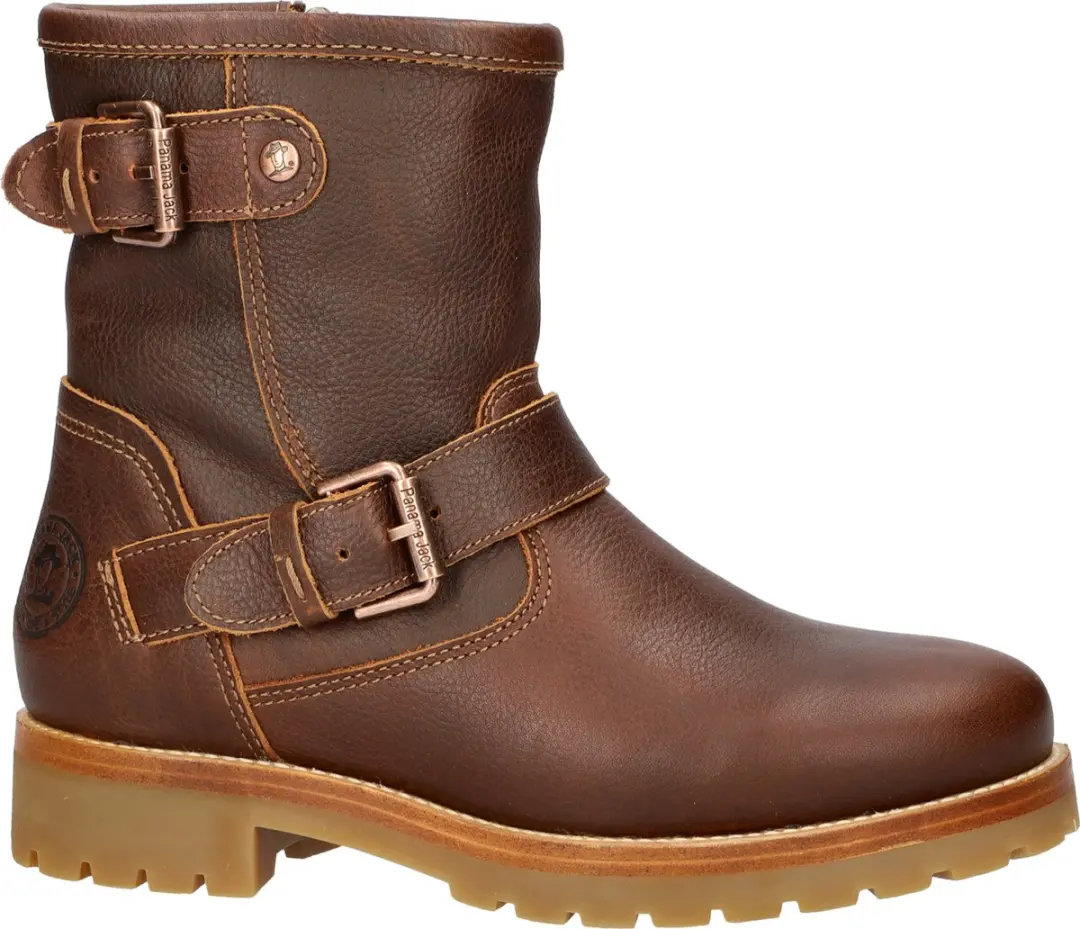 Panama Jack Felina Igloo Dameslaarzen - Cognac - Maat 36