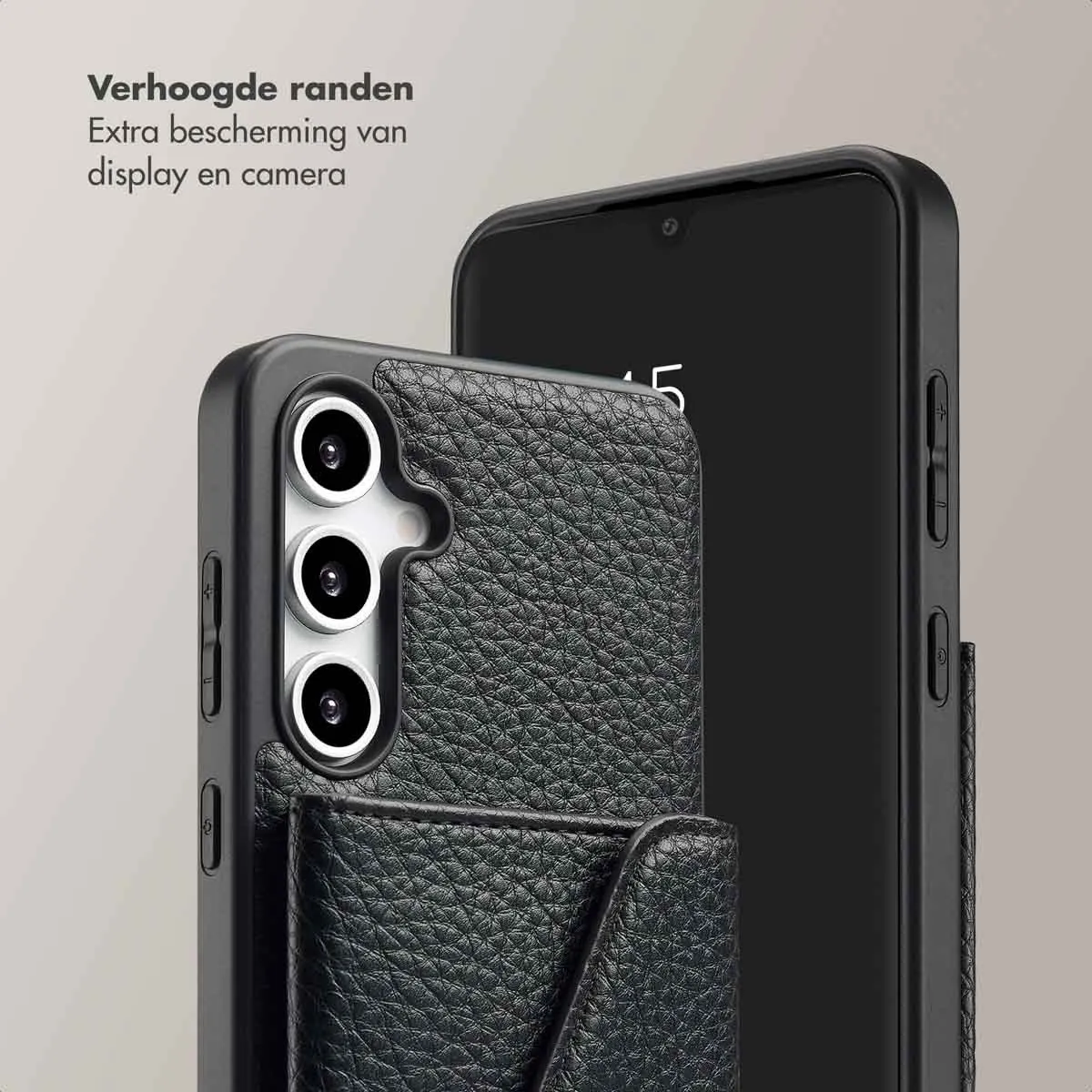 Selencia Koordhoes Samsung Galaxy S24 FE - Zwart