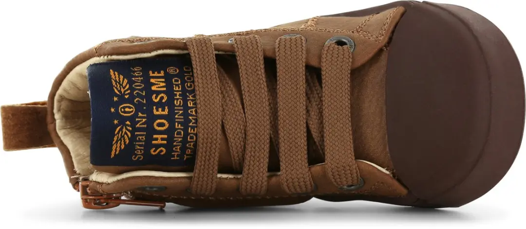 Shoesme Cognac Veterboot - Veterschoen Kind Maat 24