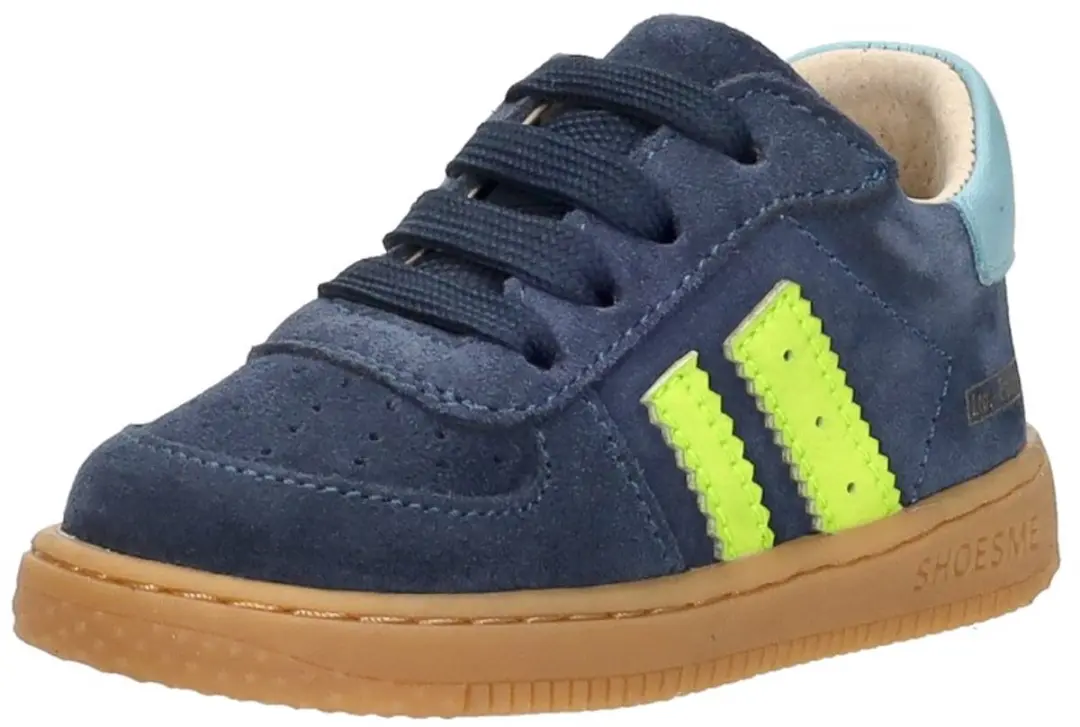 Shoesme Sneakers Jongens - Blauw Suède - Maat 21 - afbeelding 5 van 6