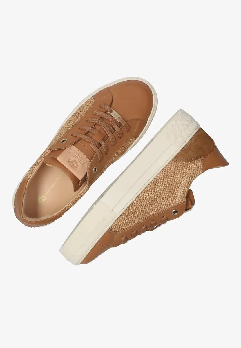 Fred de la Bretoniere STORM ISA Sneaker 37 - Cognac - afbeelding 3 van 6