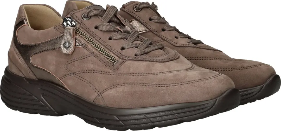 Hartjes Katy Sneakers - Dames - Taupe - Maat:41 - afbeelding 4 van 6