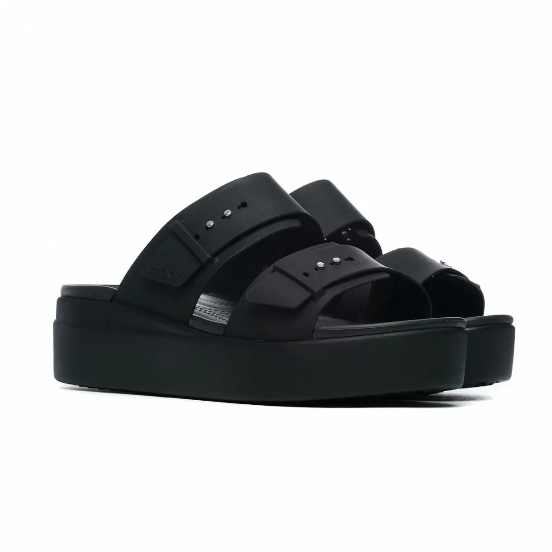 Klapper Crocs Brooklyn Sandal Low Wedge W 42-43 Dames