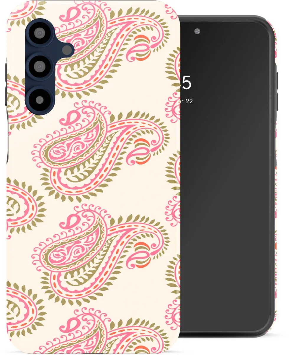 Selencia Paisley Blush Hoesje Samsung Galaxy A16