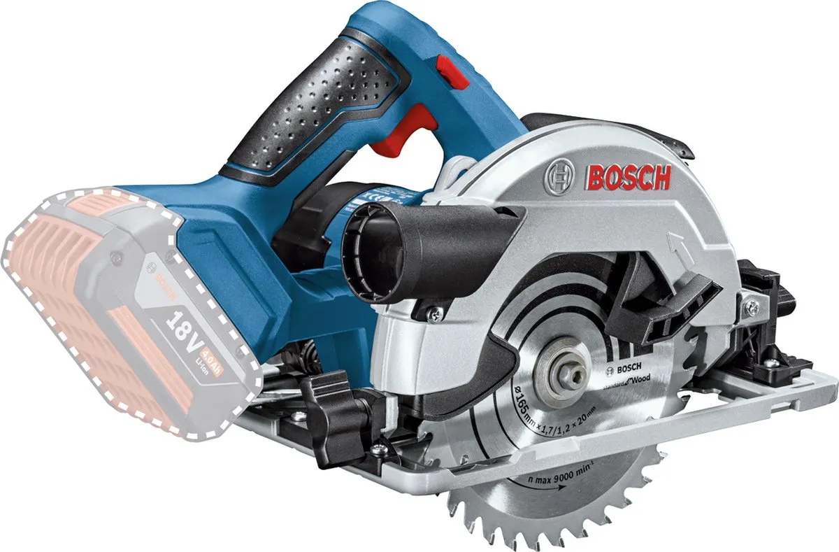 Bosch Professional GKS 18V-57 G Cirkelzaagmachine - 165mm