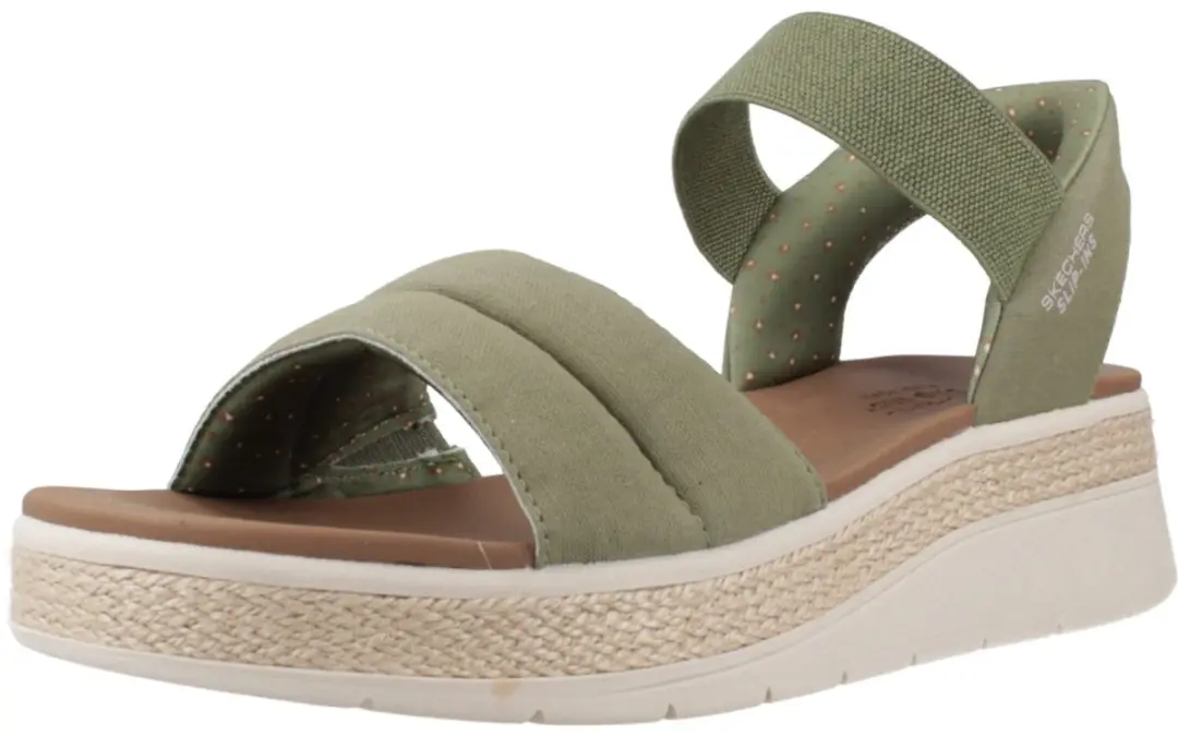 Skechers Sun Ray Slip-ins Sandalen - 38 - Olijfgroen - afbeelding 5 van 6