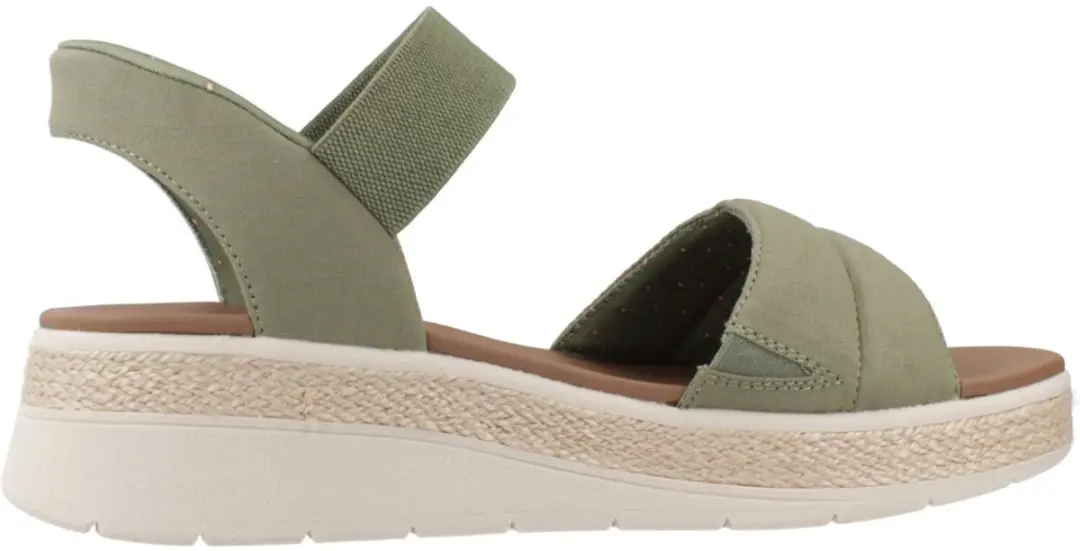 Skechers Sun Ray Slip-ins Sandalen - 38 - Olijfgroen - afbeelding 2 van 6
