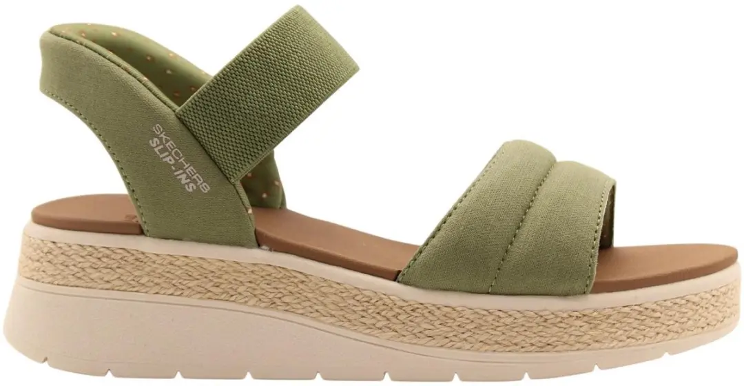 Skechers Sun Ray Slip-ins Sandalen - 38 - Olijfgroen - afbeelding 6 van 6