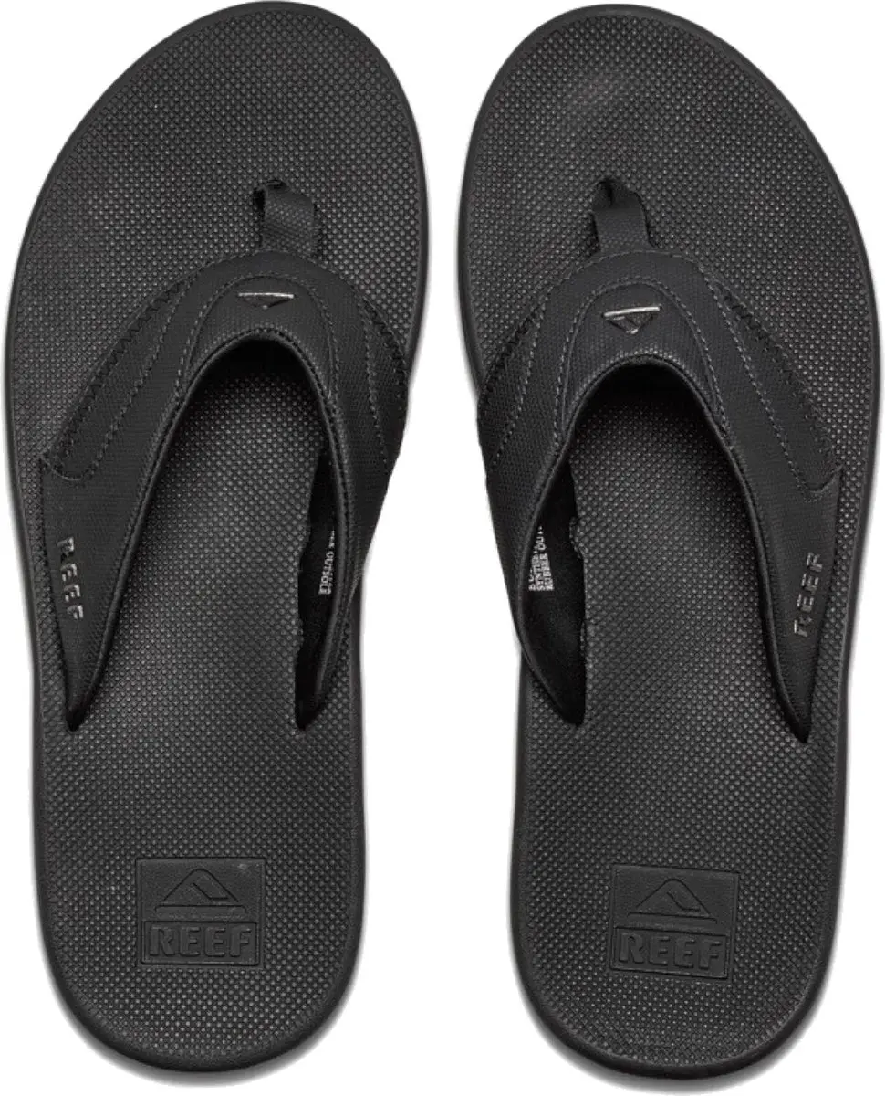 Reef Fanningall Black Teenslipper - Maat 46 - afbeelding 5 van 6