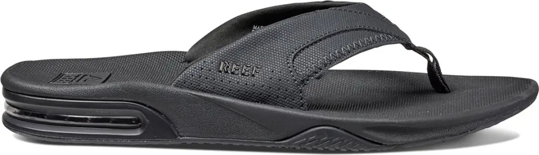 Reef Fanningall Black Teenslipper - Maat 46 - afbeelding 2 van 6