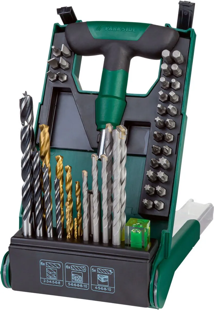 PARKSIDE PBBS2 A1 Bit & Boor Set 50-delig