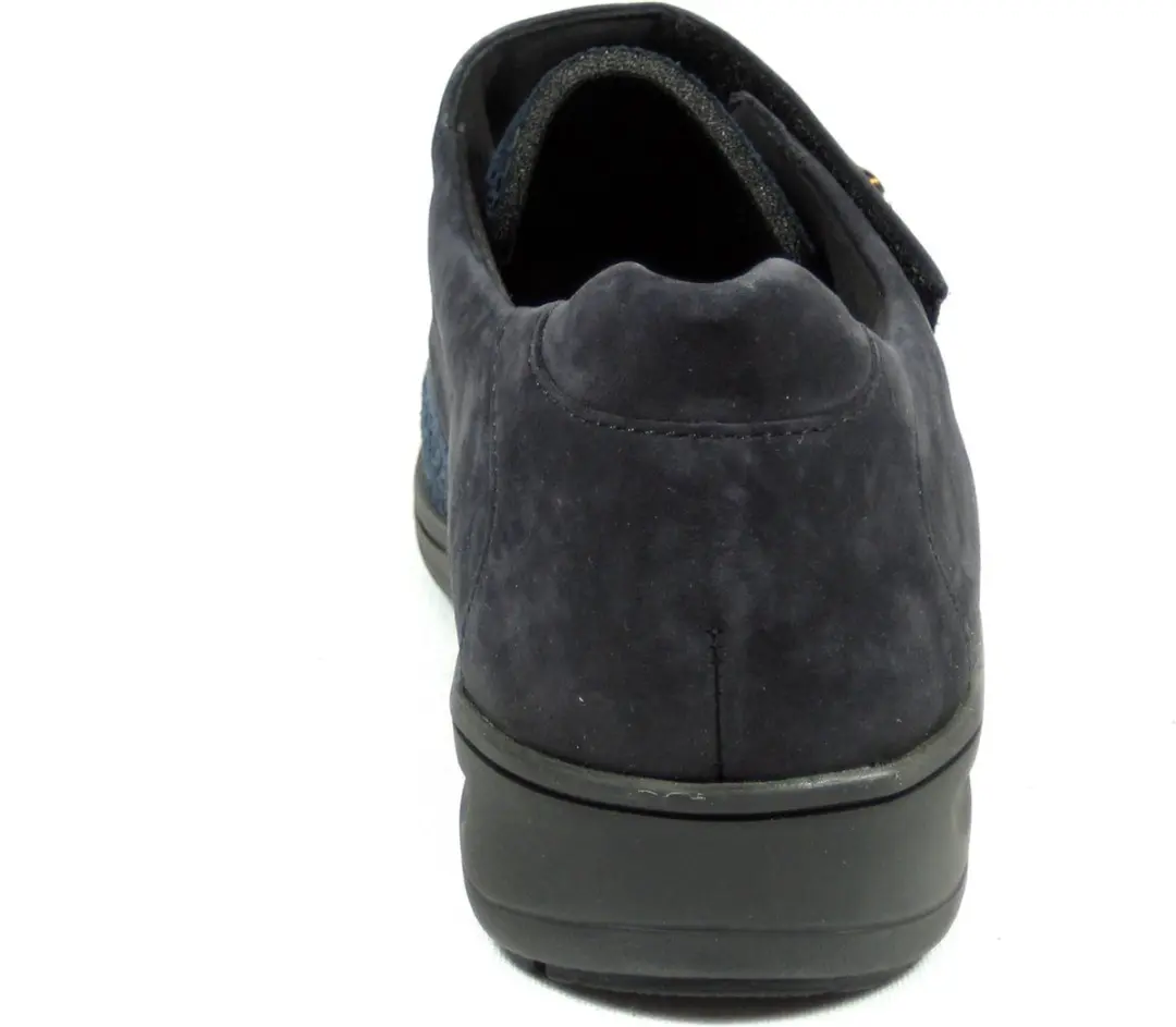Solidus Inschieter Dames Klittenbandschoenen 39 - Blauw - afbeelding 4 van 6