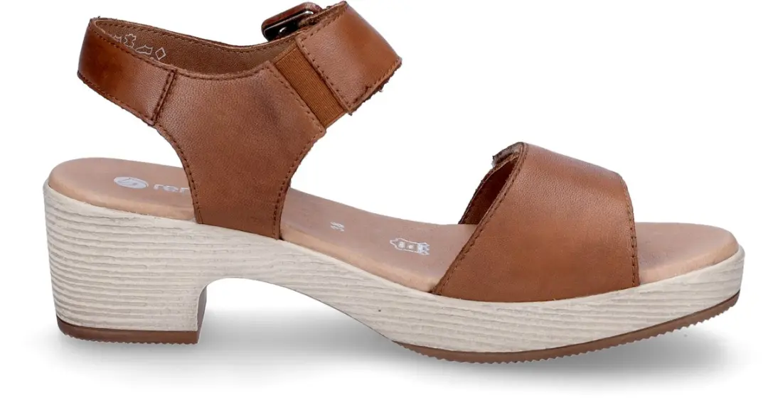 Remonte -Dames - cognac/caramel - sandalen - maat 36 - afbeelding 2 van 6