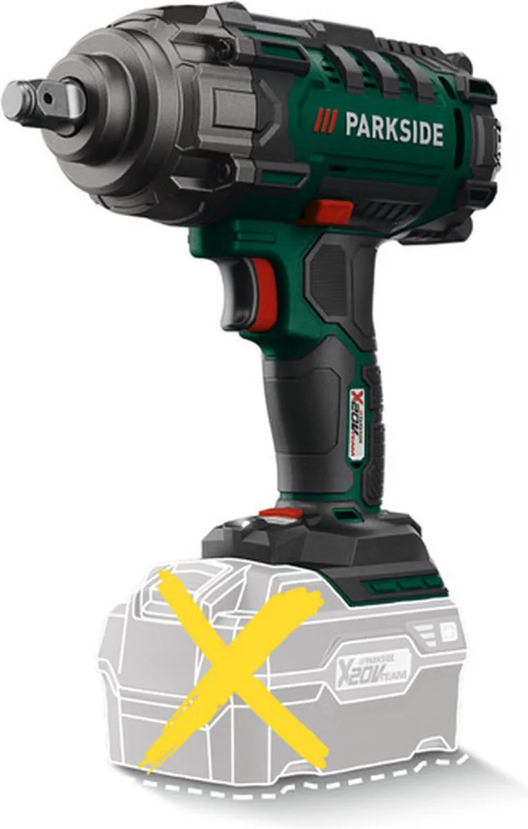 PARKSIDE 20V Accu Slagmoersleutel 400Nm