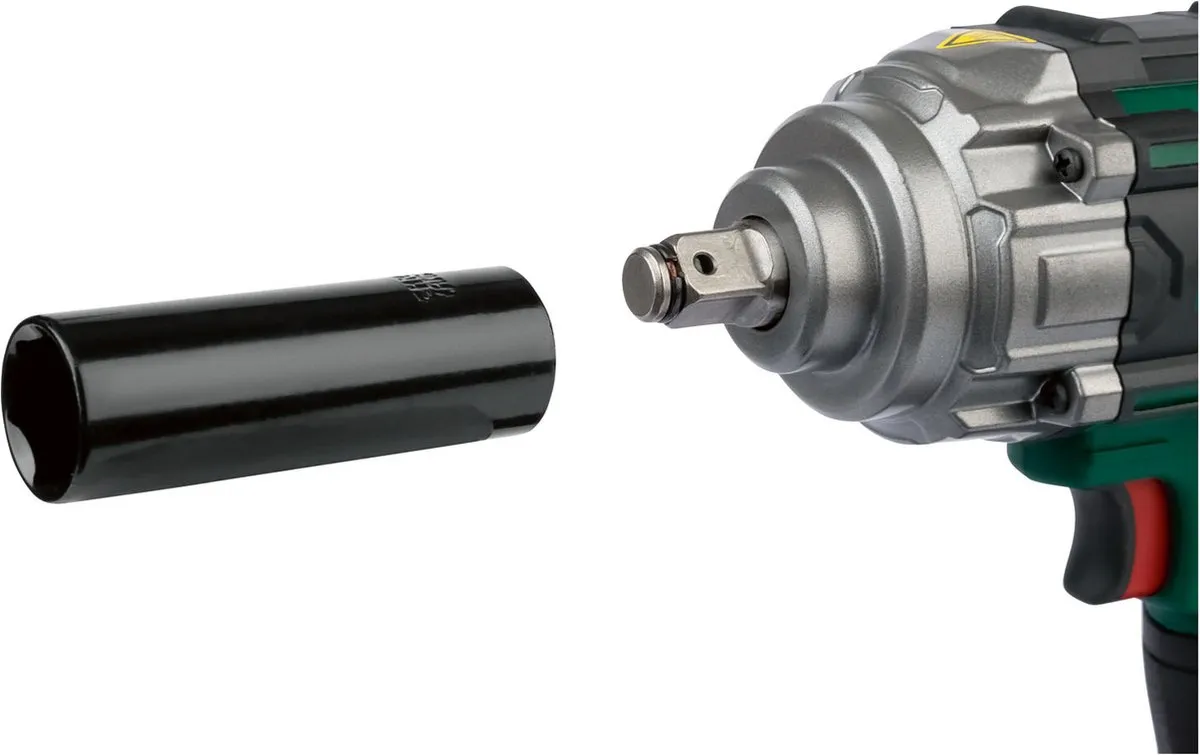 PARKSIDE 20V Accu Slagmoersleutel 400Nm - 4 Doppen 17-23mm - afbeelding 6 van 6