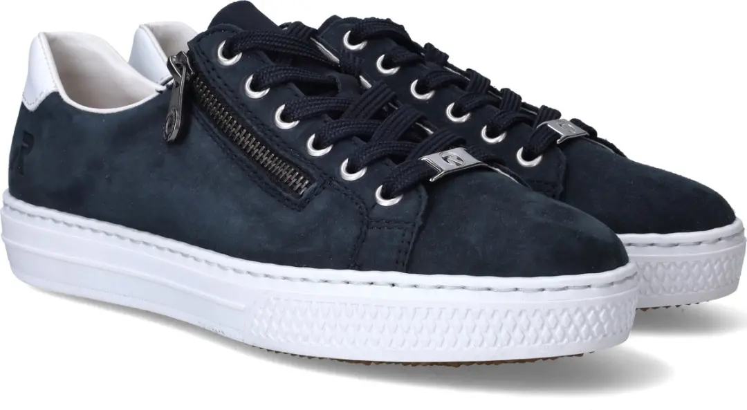 Rieker Sport Sneakers Dames - Blauw - Maat 41