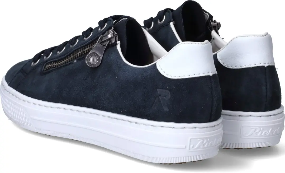 Rieker Sport Sneakers Dames - Blauw - Maat 41