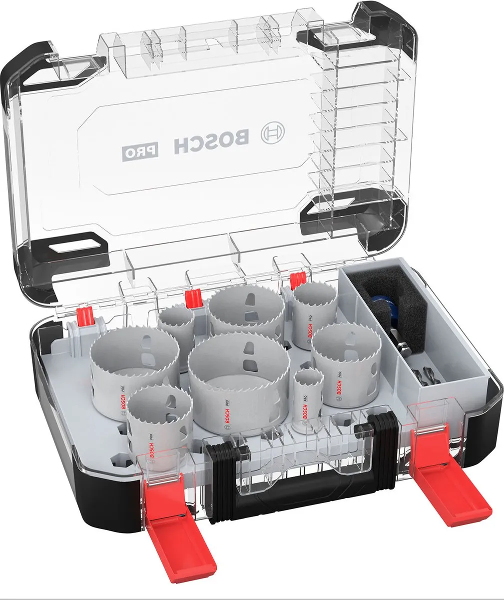 Bosch Professional Multi Materiaal PC Plus 11-delige Gatenzaagset - 260859...