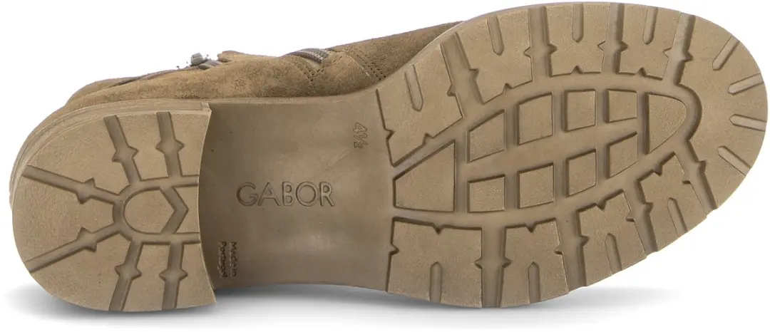 Gabor Dames Enkellaarsjes 40 - Beige