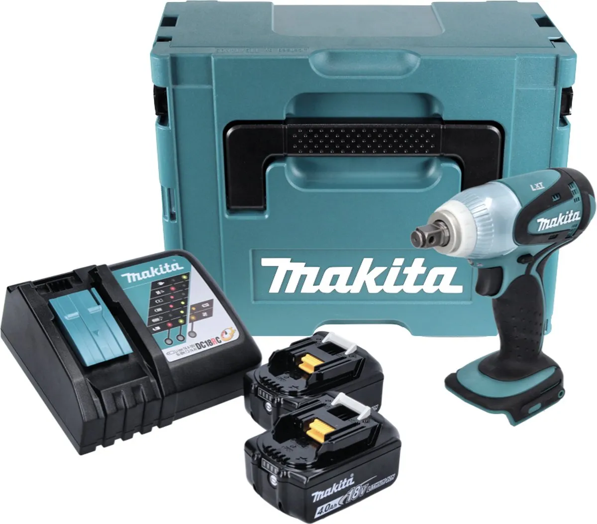 Makita DTW251RMJ Slagmoersleutel - 230Nm - 2x 4.0Ah