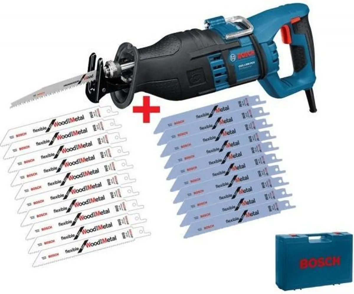 Bosch Professional GSA 1300 PCE Reciprozaag - 1300W - met opbergkoffer