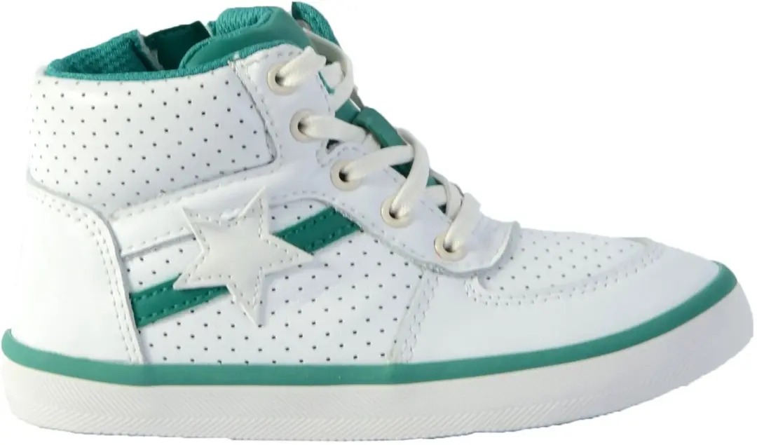 Hoge leren sneakers voor kinderen: City Flake
