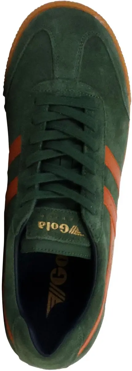 Gola Harrier Suede Heren Sneaker - Groen - afbeelding 3 van 6