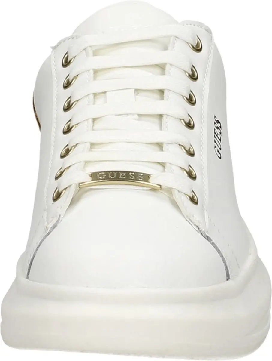 Guess Vibo Dames Sneakers Laag - White Gold - Maat 35 - afbeelding 3 van 6