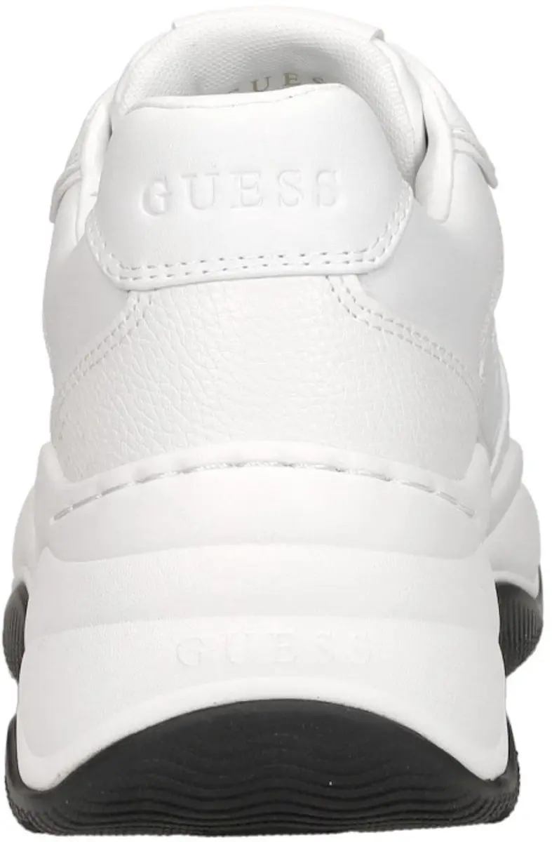 Guess Hapyy Sneakers Dames - Leer - Wit - Maat 41 - afbeelding 6 van 6
