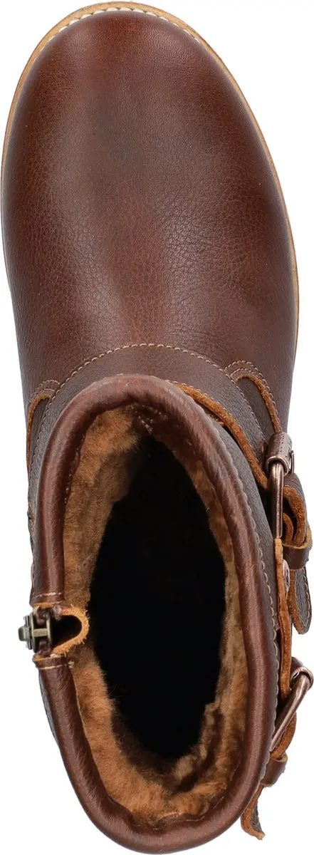 Panama Jack Felina Igloo Dameslaarzen - Cognac - Maat 39