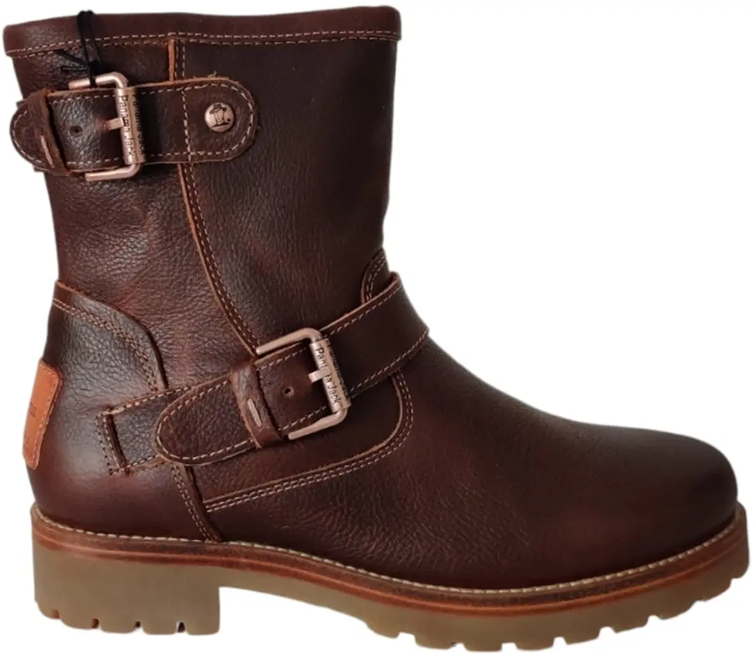 Panama Jack Felina Igloo Dameslaarzen - Cognac - Maat 39