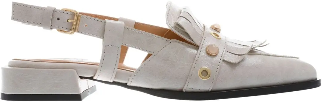 VIA VAI Jazz Tammi Slingbacks - Leer Beige 40 - afbeelding 6 van 6