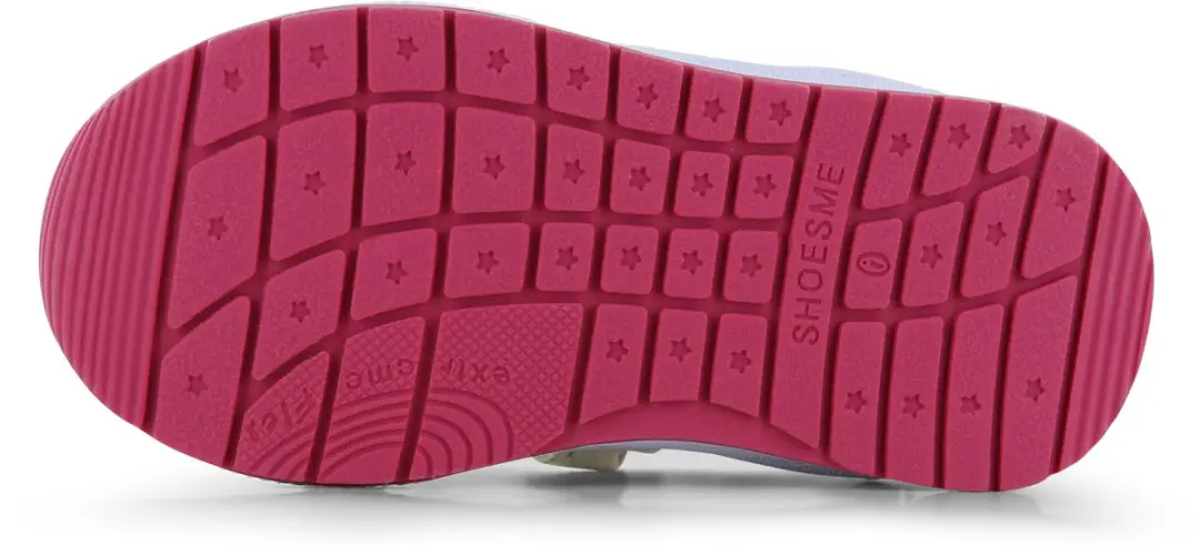Shoesme Meisjes Sneakers - Jeans Blue Fuchsia - Maat 30 - afbeelding 3 van 6