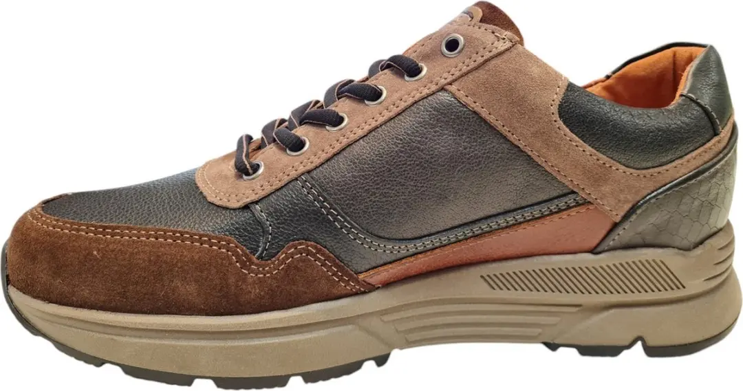 Australian Connery Width H Heren Sneakers - Zwart 42