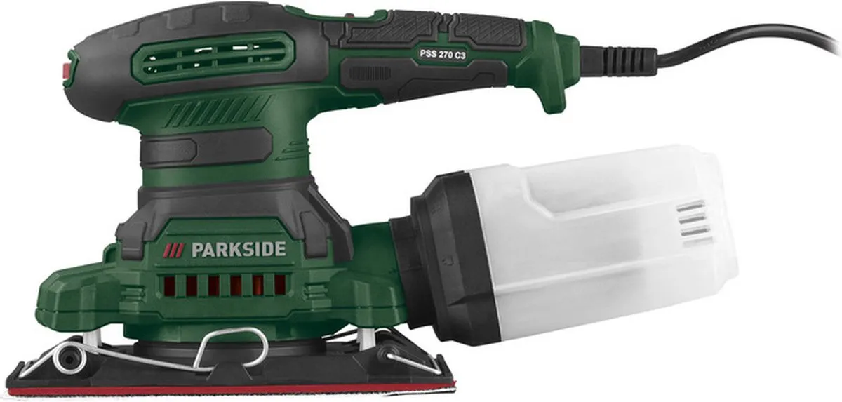 Parkside PSS 270 C3 Vlakschuurmachine - 270W - 2 Schuurvellen