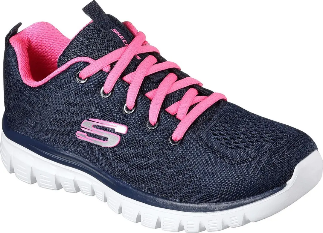 Skechers Graceful Get Connected Sneakers Dames - Blauw - afbeelding 2 van 6