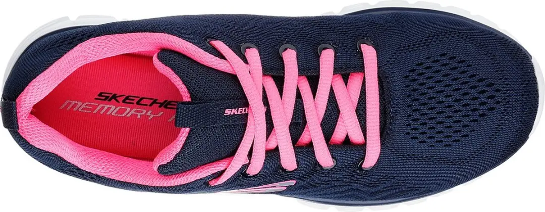 Skechers Graceful Get Connected Sneakers Dames - Blauw - afbeelding 3 van 6