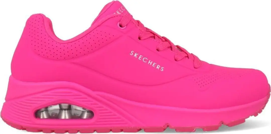 Skechers Uno Night Shades Dames Sneakers - Roze
