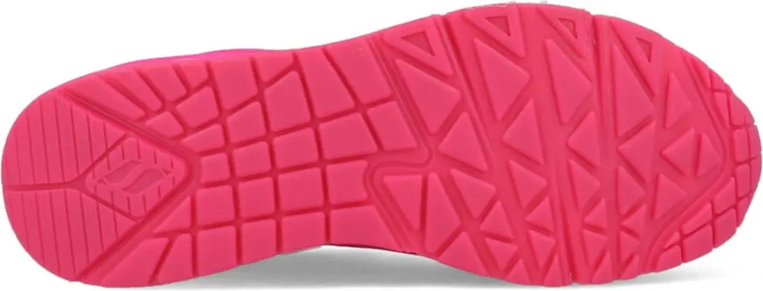 Skechers Uno Night Shades Dames Sneakers - Roze
