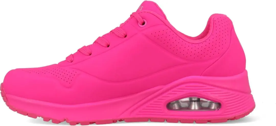 Skechers Uno Night Shades Dames Sneakers - Roze