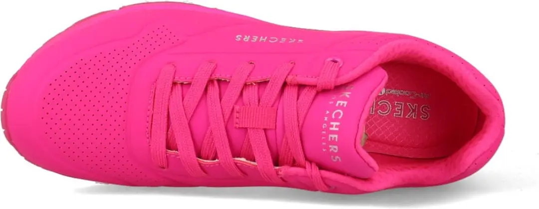 Skechers Uno Night Shades Dames Sneakers - Roze
