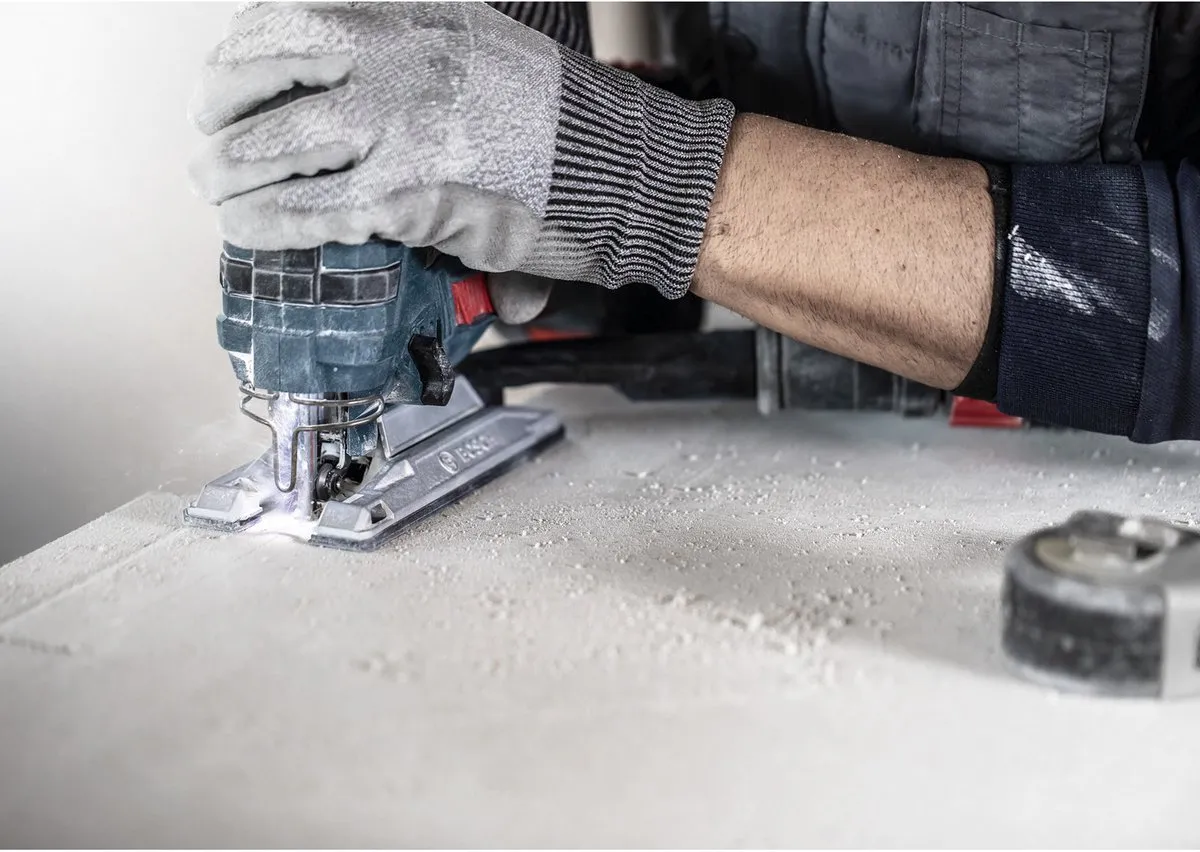 Bosch Professional EXPERT Vezelpleister T 141 HM Decoupeerzaagblad 100mm - 3 Stuks