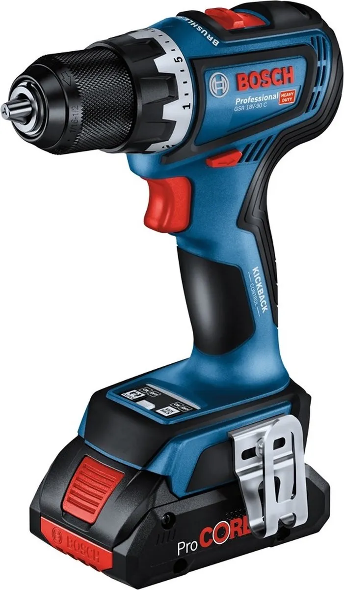 Bosch Professional GSR 18V-90 C Schroefboormachine