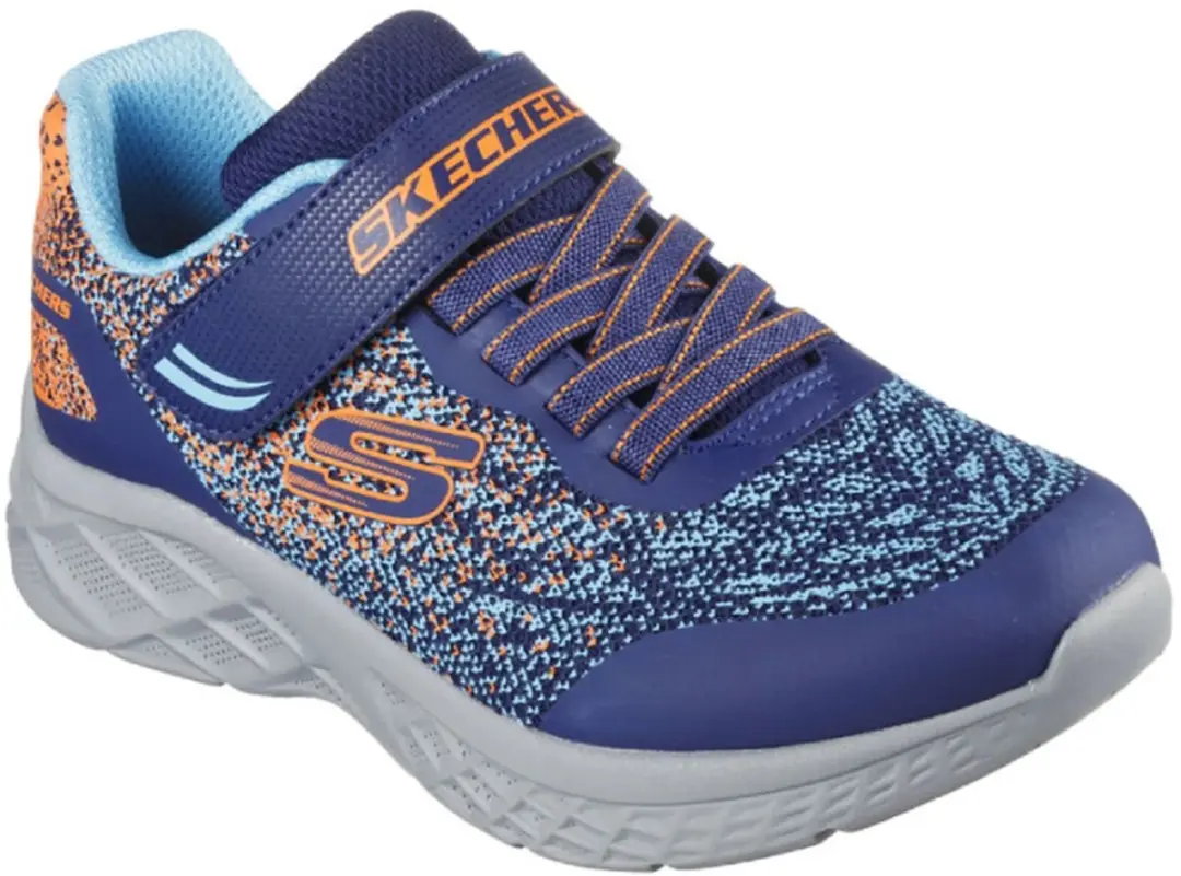 SKECHERS MICROSPEC II Skechers Kindersneakers Unisex Blauw Maat 24 Model 403920N