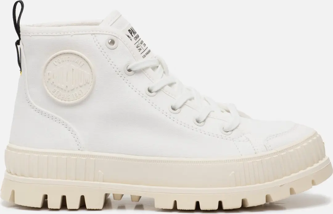 Palladium Pallashock Veterboots beige Canvas