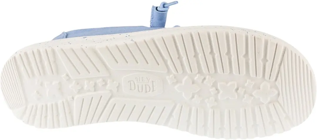 HEYDUDE Wendy Stretch Canvas Dames Instappers Hydrangea Blue - 37