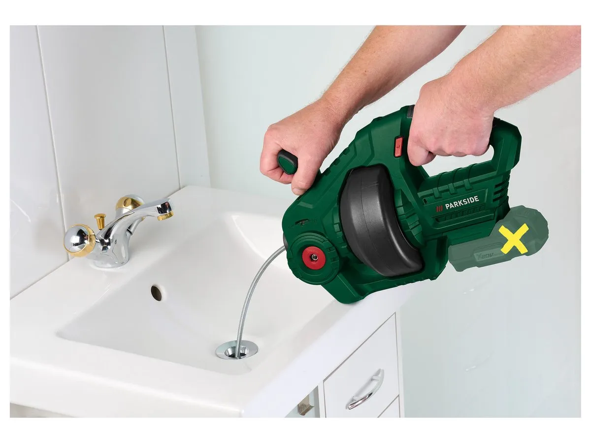 PARKSIDE Accu-Afvoerontstopper 20V 7,1m - MPN 333978