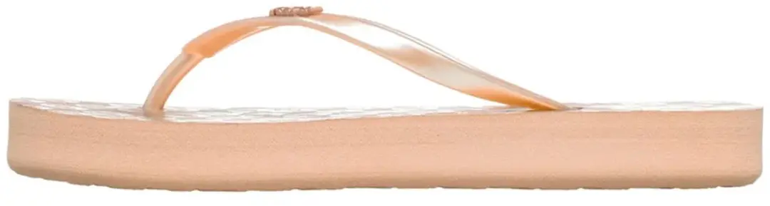 Roxy Viva Higher Slippers - Teenslipper 37 - Metallic Gold - afbeelding 2 van 4