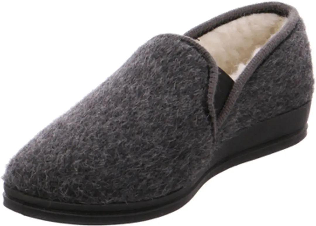Fischer Pantoffel Gevoerd 2610 - Antraciet - 40